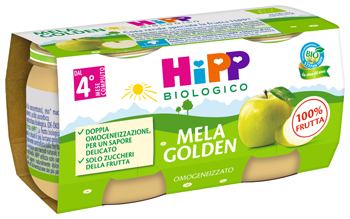 HIPP BIO OMOGENEIZZATO MELA GOLDEN 2 X 80 G - Farmacia Murachelli Di Putelli dr. Giovanni