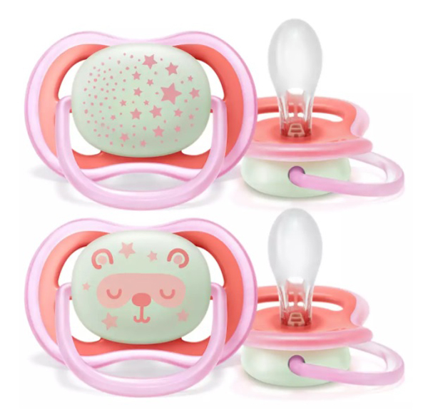 AVENT SUCCHIETTI ULTRA AIR NIGHT 6-18M FEMMINA 2 PEZZI - Farmacia Murachelli Di Putelli dr. Giovanni
