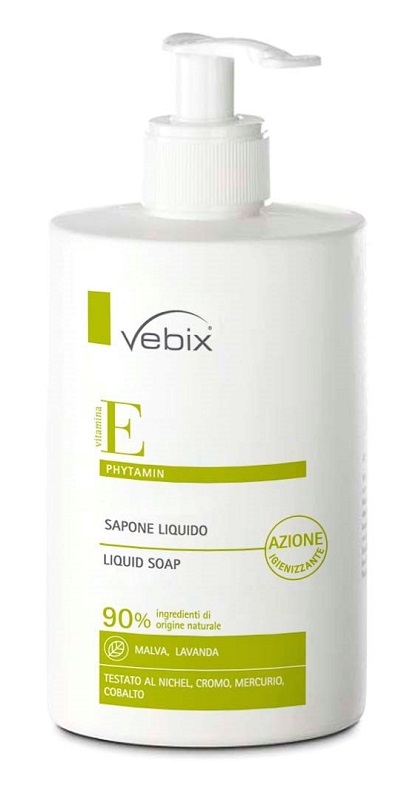 VEBIX PHYTAMIN SAPONE MANI AZIONE IGIENIZZANTE 500 ML - Farmacia Murachelli Di Putelli dr. Giovanni