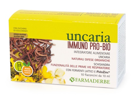 UNCARIA IMMUNO PRO BIO 10 FLACONCINI DA 10 ML - Farmacia Murachelli Di Putelli dr. Giovanni