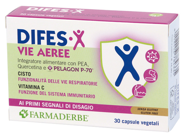 DIFES X VIE AEREE 30 CAPSULE - Farmacia Murachelli Di Putelli dr. Giovanni