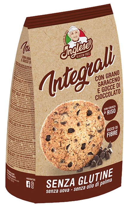 INGLESE BISCOTTI AL GRANO SARACENO CON GOCCE DI CIOCCOLATO 300 G - Farmacia Murachelli Di Putelli dr. Giovanni