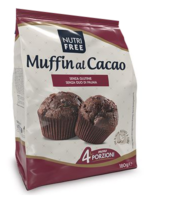 NUTRIFREE MUFFIN AL CACAO 4 X 45 G - Farmacia Murachelli Di Putelli dr. Giovanni
