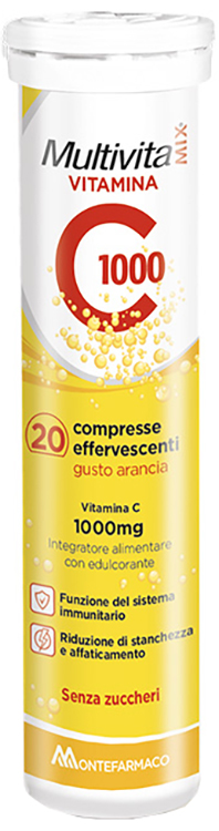 MULTIVITAMIX VIT C 1000 20 COMPRESSE EFFERVESCENTI - Farmacia Murachelli Di Putelli dr. Giovanni