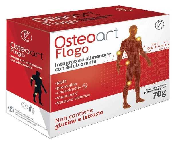 OSTEOART FLOGO 14 BUSTINE CON EDULCORANTE SENZA GLUTINE E LATTOSIO - Farmacia Murachelli Di Putelli dr. Giovanni