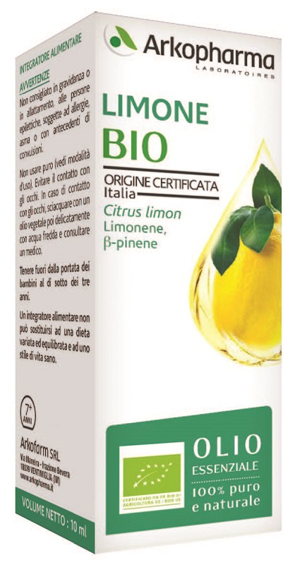 ARKOESSENTIEL LIMONE BIO 10 ML - Farmacia Murachelli Di Putelli dr. Giovanni