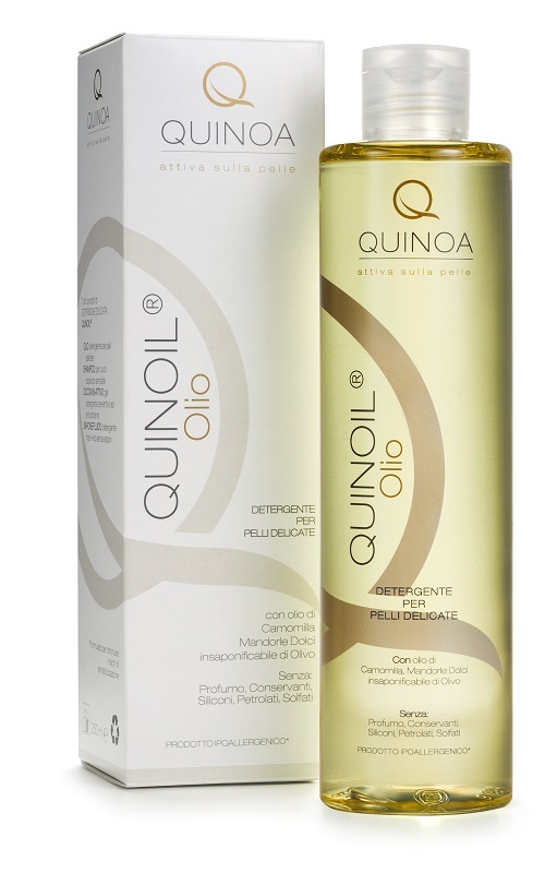 QUINOA QUINOIL OLIO DETERGENTE PER PELLI DELICATE 200 ML - Farmacia Murachelli Di Putelli dr. Giovanni