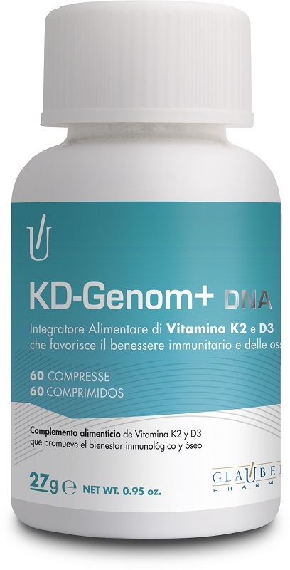 GLAUBER PHARMA KD-GENOM+ DNA 60 COMPRESSE - Farmacia Murachelli Di Putelli dr. Giovanni