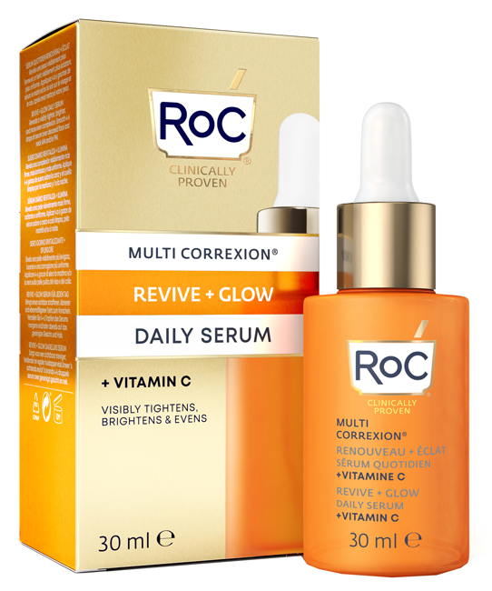 ROC MULTI CORREXION REVIVE + GLOW SIERO VISO 30 ML - Farmacia Murachelli Di Putelli dr. Giovanni