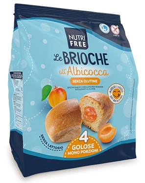 NUTRIFREE LE BRIOCHE ALBICOCCA 200 G - Farmacia Murachelli Di Putelli dr. Giovanni