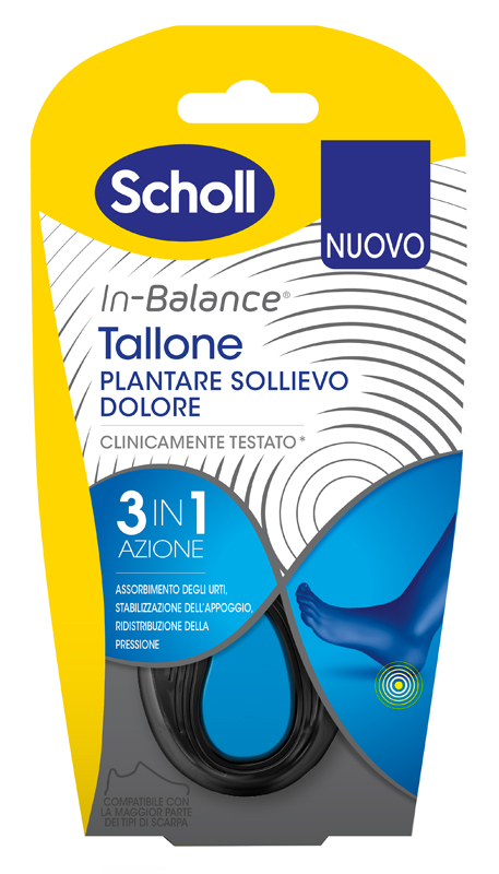 SCHOLL PLANTARE TALLONE L 2 PEZZI - Farmacia Murachelli Di Putelli dr. Giovanni
