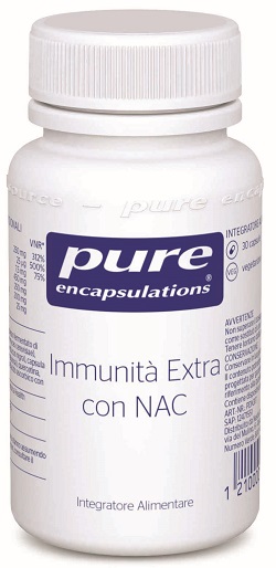 PURE ENCAPSULATIONS IMMUNITA' EXTRA CON NAC 30 CAPSULE - Farmacia Murachelli Di Putelli dr. Giovanni