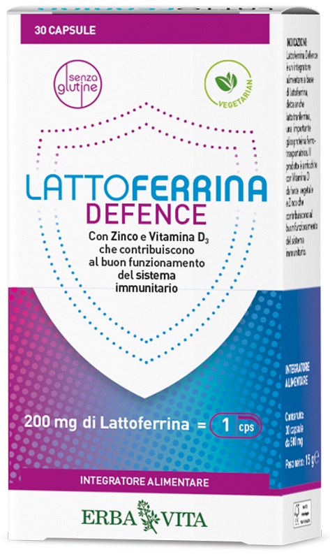 LATTOFERRINA DEFENCE 30 CAPSULE - Farmacia Murachelli Di Putelli dr. Giovanni
