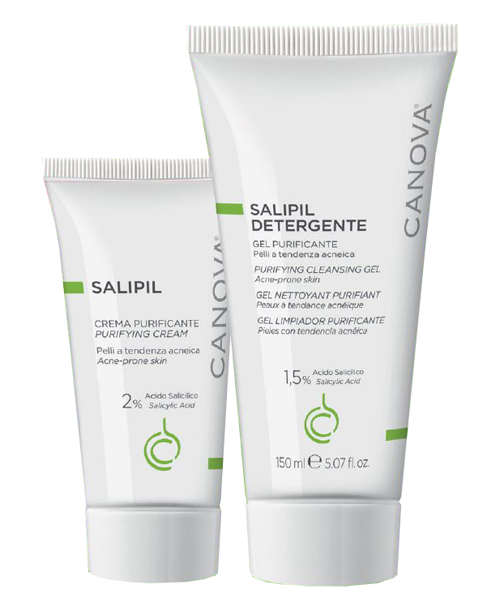 SALIPIL CREMA PURIFICANTE 50 ML + SALIPIL DETERGENTE GEL PURIFICANTE 150 ML IN OMAGGIO - Farmacia Murachelli Di Putelli dr. Giovanni