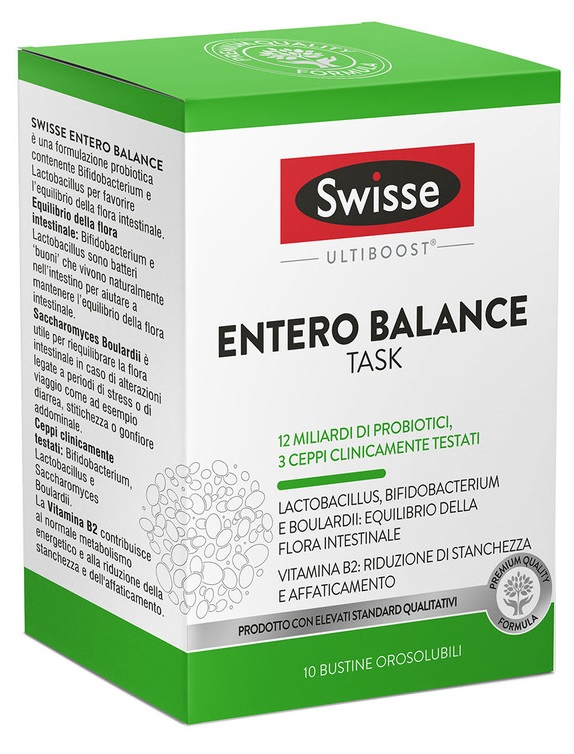 SWISSE ENTERO BALANCE VIAGGIO 10 BUSTINE - Farmacia Murachelli Di Putelli dr. Giovanni