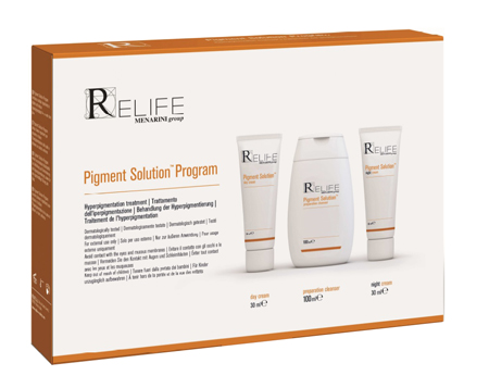 PIGMENT SOLUTION PROGRAM KIT DAY CREAM 30 ML + NIGHT CREAM 30 ML + CLEANSER 100 ML NUOVO PACKAGING MULTILINGUA - Farmacia Murachelli Di Putelli dr. Giovanni