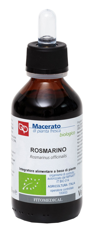 ROSMARINO TINTURA MADRE 100 ML BIO - Farmacia Murachelli Di Putelli dr. Giovanni