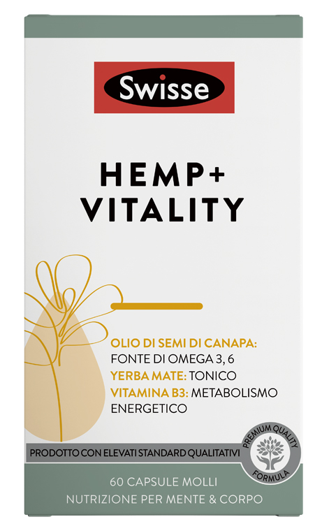 SWISSE HEMP+ VITALITY 60 CAPSULE - Farmacia Murachelli Di Putelli dr. Giovanni