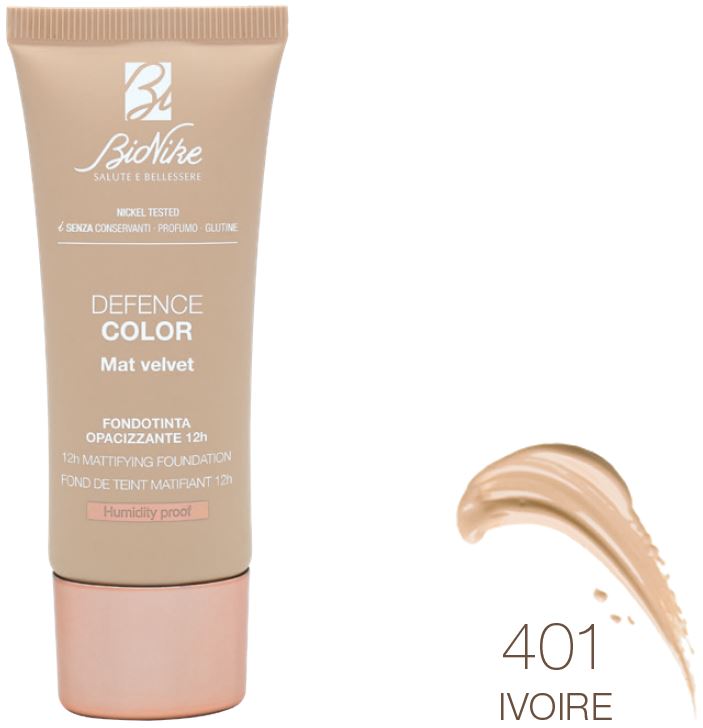 DEFENCE COLOR FONDOTINTA MAT VELVET 401 30 ML - Farmacia Murachelli Di Putelli dr. Giovanni