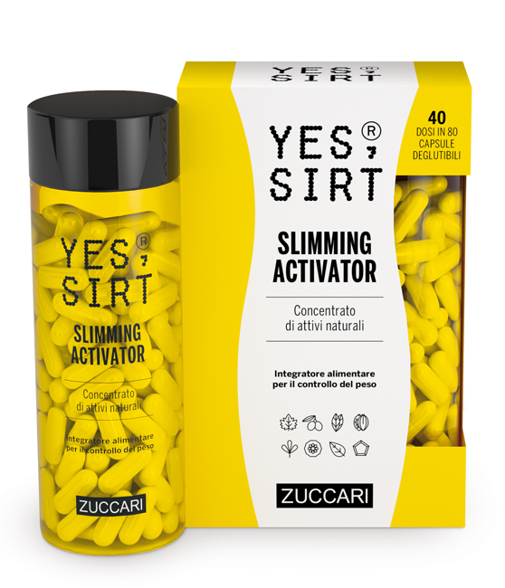 YES SIRT SLIMMING ACTIVATOR 80 CAPSULE 300MG - Farmacia Murachelli Di Putelli dr. Giovanni