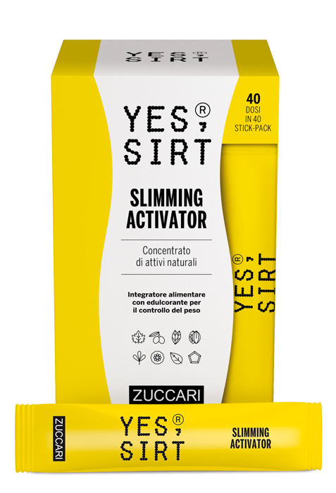 YES SIRT SLIMMING ACTIVATOR 40 STICKPACK DA 2,5 G - Farmacia Murachelli Di Putelli dr. Giovanni