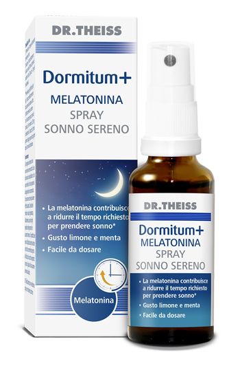 THEISS DORMITUM + MELATONINA SPRAY SONNO SERENO 30 ML - Farmacia Murachelli Di Putelli dr. Giovanni