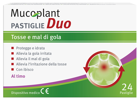THEISS MUCOPLANT 24 PASTIGLIE DUO TIMO - Farmacia Murachelli Di Putelli dr. Giovanni