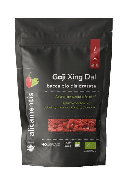 GOJI XING DAL BIO 190 G ALICAMENTIS - Farmacia Murachelli Di Putelli dr. Giovanni