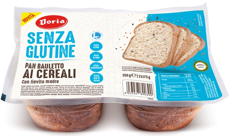 DORIA PAN BAULETTO CEREALI 2 PEZZI DA 175 G - Farmacia Murachelli Di Putelli dr. Giovanni