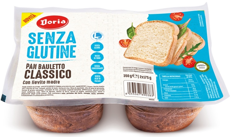 DORIA PAN BAULETTO CLASSICO 2X175 G - Farmacia Murachelli Di Putelli dr. Giovanni