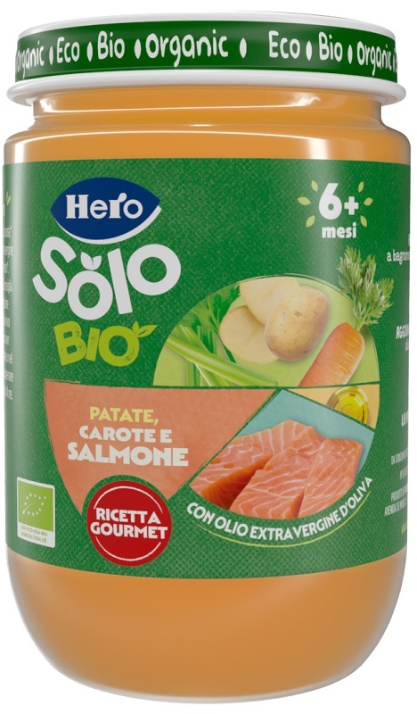 HERO BABY SOLO OMOGENEIZZATO SALMONE VERDURE 190 G - Farmacia Murachelli Di Putelli dr. Giovanni