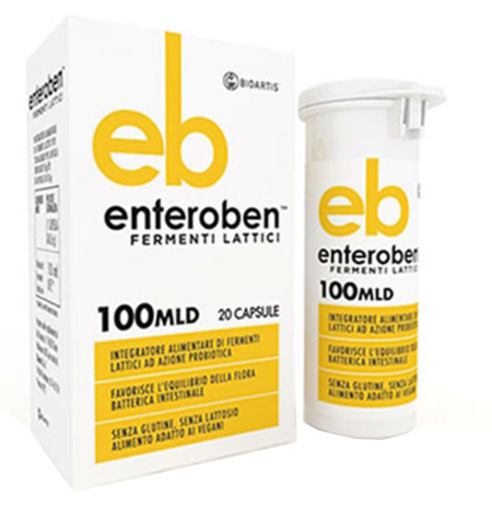 ENTEROBEN 100MLD 20 CAPSULE VEGETALI - Farmacia Murachelli Di Putelli dr. Giovanni