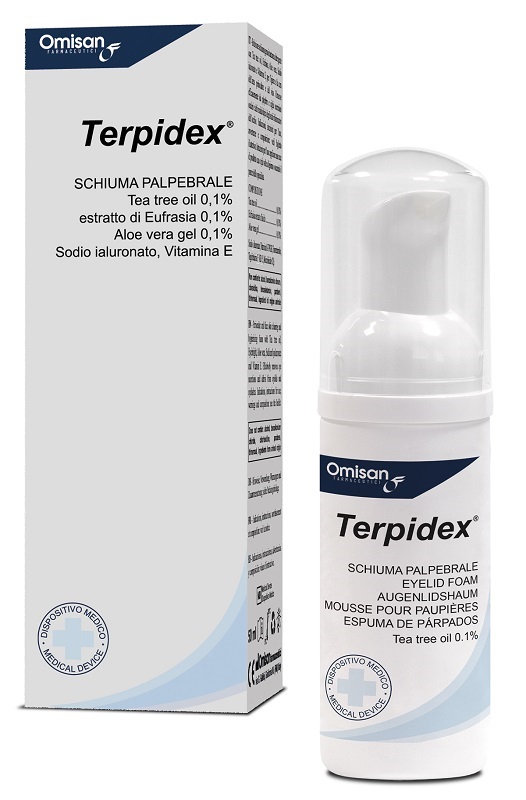SCHIUMA PALPEBRALE TERPIDEX 50 ML - Farmacia Murachelli Di Putelli dr. Giovanni