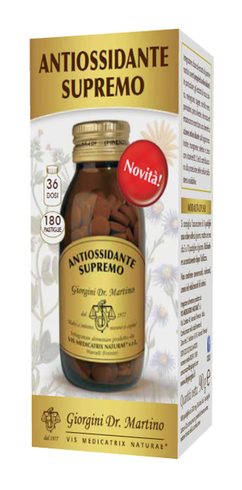 ANTIOSSIDANTE SUPREMO 180 PASTIGLIE - Farmacia Murachelli Di Putelli dr. Giovanni