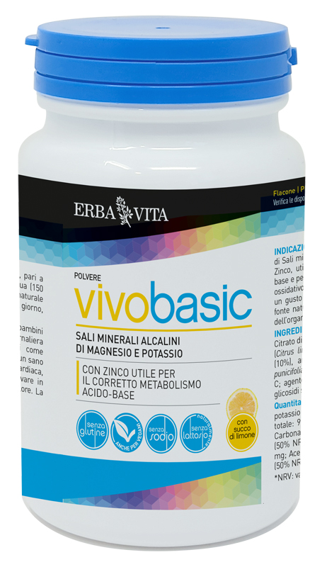 VIVOBASIC POLVERE CON SUCCO DI LIMONE 200 G - Farmacia Murachelli Di Putelli dr. Giovanni