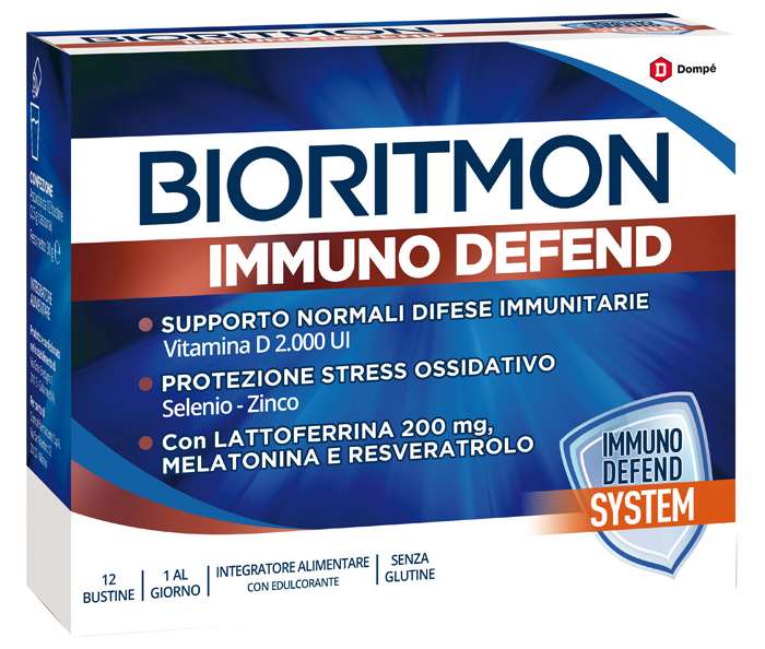 BIORITMON IMMUNO DEFEND 12 BUSTINE - Farmacia Murachelli Di Putelli dr. Giovanni