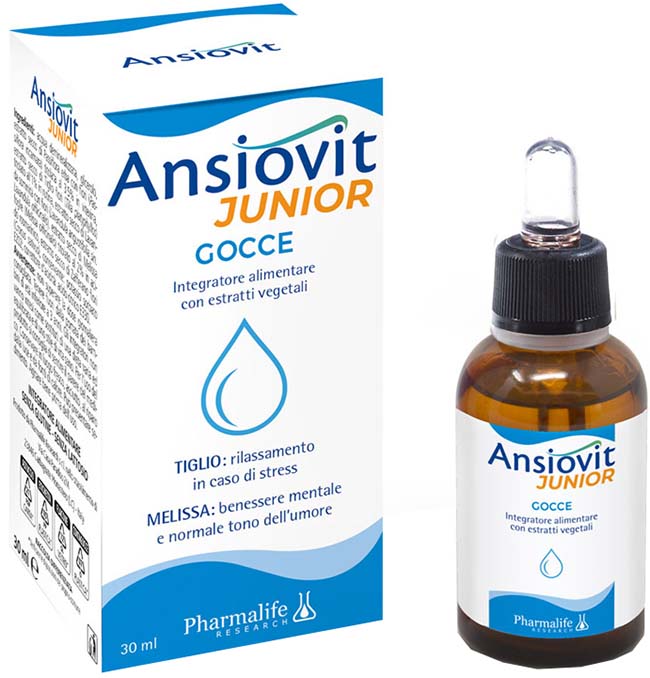 ANSIOVIT JUNIOR GOCCE 30 ML - Farmacia Murachelli Di Putelli dr. Giovanni