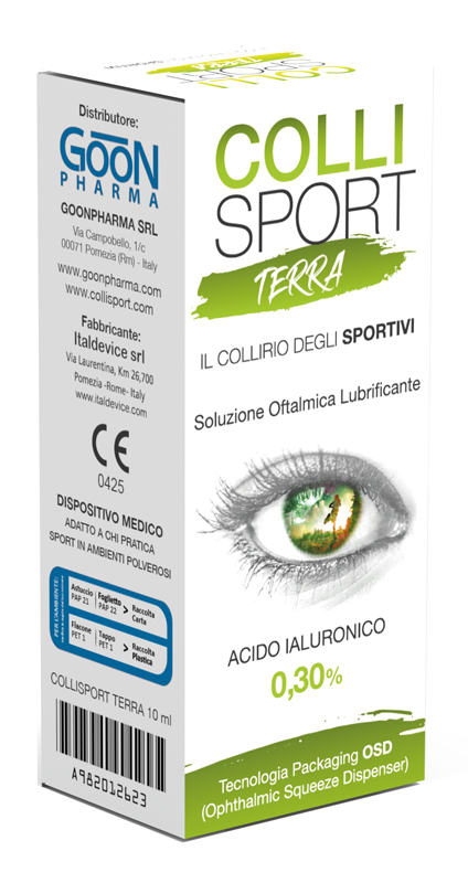 COLLISPORT TERRA SOLUZIONE OFTALMICA LUBRIFICANTE 10 ML - Farmacia Murachelli Di Putelli dr. Giovanni