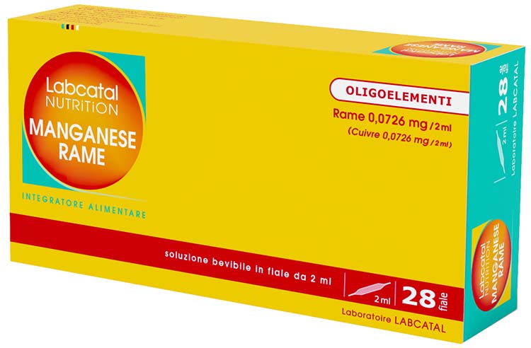 LABCATAL NUTRITION MANGANESE/RAME 28 FIALE 2 ML - Farmacia Murachelli Di Putelli dr. Giovanni