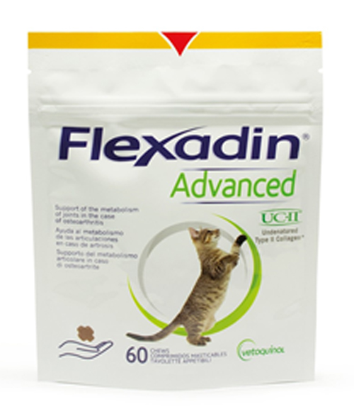 FLEXADIN ADVANCED GATTO TUTTE LE TAGLIE BUSTA DA 60 TAVOLETTE APPETIBILI MASTICABILI - Farmacia Murachelli Di Putelli dr. Giovanni