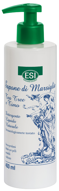 ESI SAPONE MARSIGLIA TEA TREE E TIMO 400 ML - Farmacia Murachelli Di Putelli dr. Giovanni