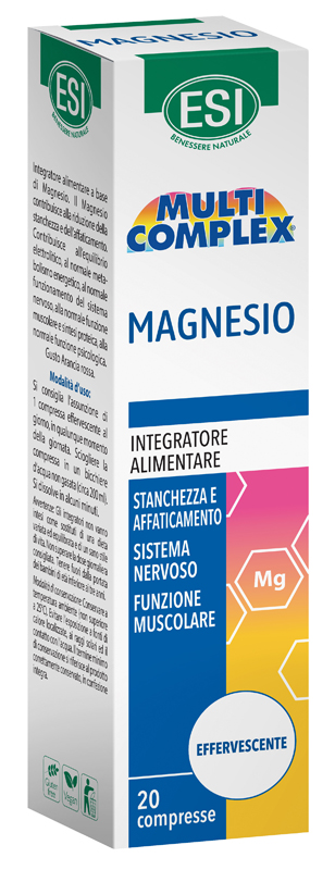 ESI MULTICOMPLEX MAGNESIO 20 COMPRESSE EFFERVESCENTI - Farmacia Murachelli Di Putelli dr. Giovanni