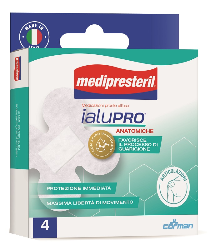 MEDIPRESTERIL IALUPRO ARTICOLAZIONI 10X10 CM 4 PEZZI - Farmacia Murachelli Di Putelli dr. Giovanni