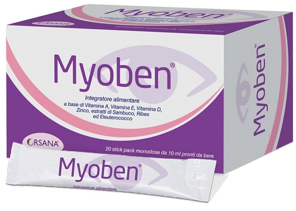 MYOBEN 20 STICK PACK MONODOSE DA 10 ML - Farmacia Murachelli Di Putelli dr. Giovanni