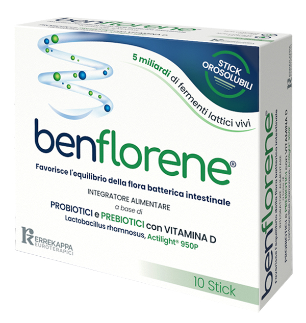BENFLORENE 10 STICK OROSOLUBILI - Farmacia Murachelli Di Putelli dr. Giovanni