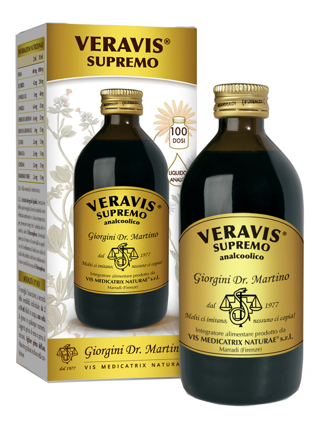 VERAVIS SUPREMO ANALCOOLICO 200 ML - Farmacia Murachelli Di Putelli dr. Giovanni
