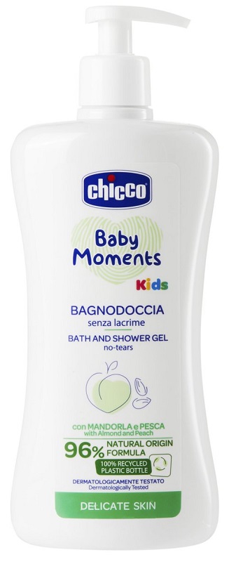 CHICCO BABY MOMENTS BAGNODOCCIA KIDS 500 ML - Farmacia Murachelli Di Putelli dr. Giovanni