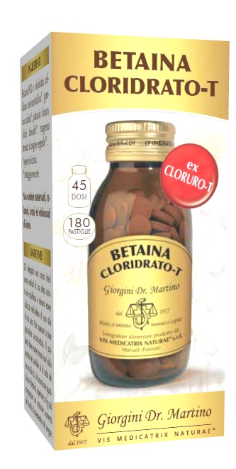 BETAINA CLORIDRATO-T 180 PASTIGLIE - Farmacia Murachelli Di Putelli dr. Giovanni