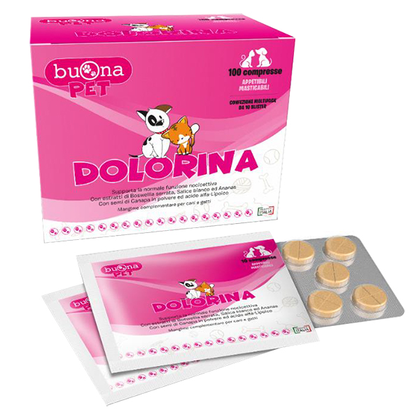 DOLORINA 100 COMPRESSE MASTICABILI - Farmacia Murachelli Di Putelli dr. Giovanni