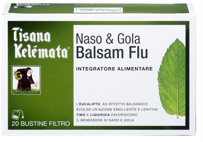 TISANA NASO E GOLA BALSAM FLU 20 BUSTINE - Farmacia Murachelli Di Putelli dr. Giovanni